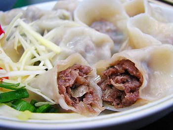 洋蔥牛肉餃