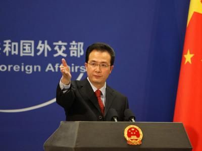 外交部發(fā)言人洪磊。