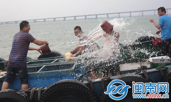 蚶江海上潑水節(jié)，千人歡樂大戰(zhàn)
