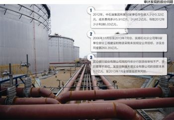 審計發(fā)現(xiàn)中石油的部分問題